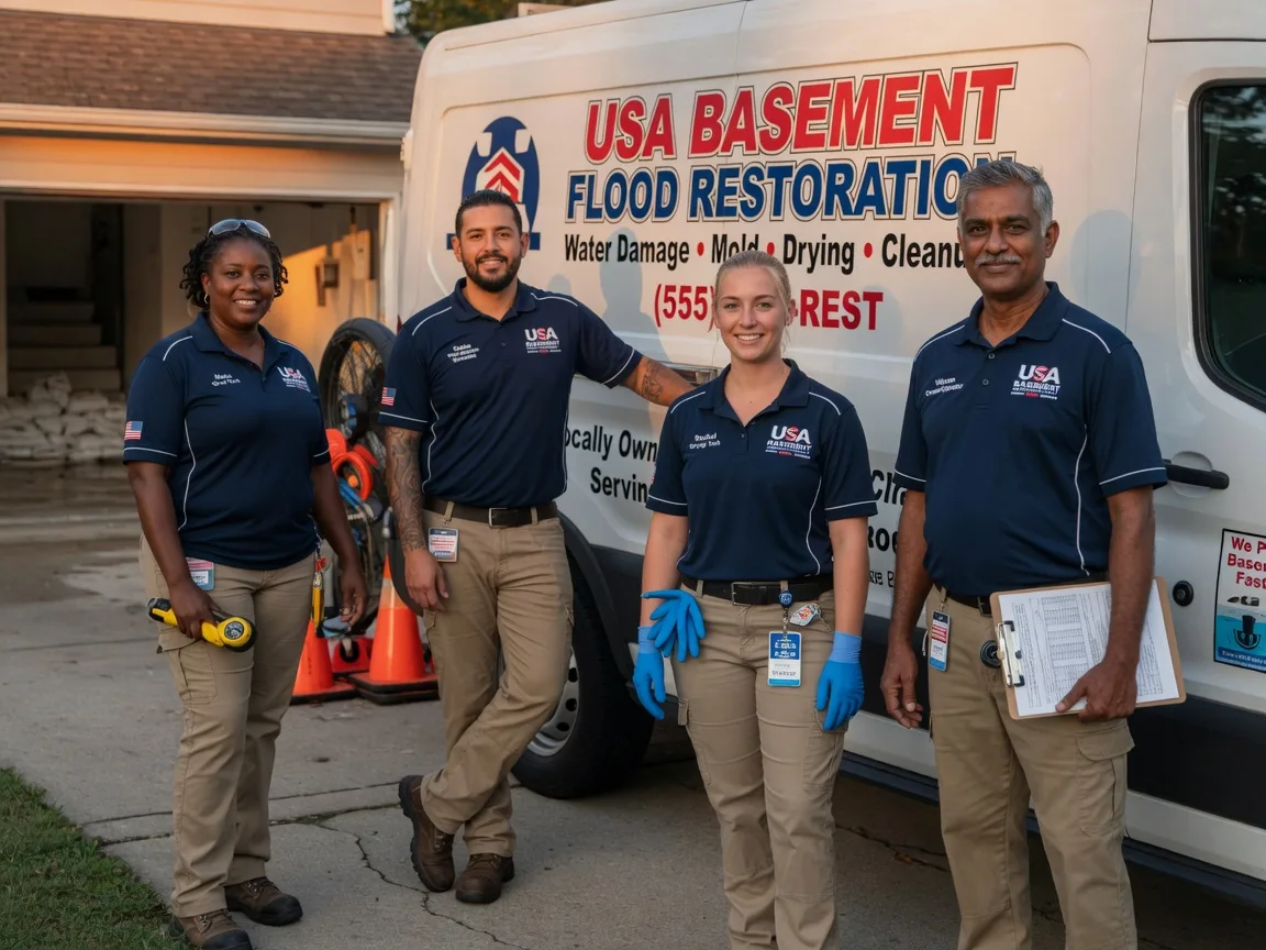 Basement Flood Cleanup company in Guysville, OH